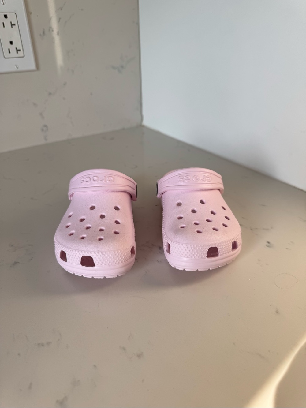CROCS Kids Classic Clog in Pastel Pink